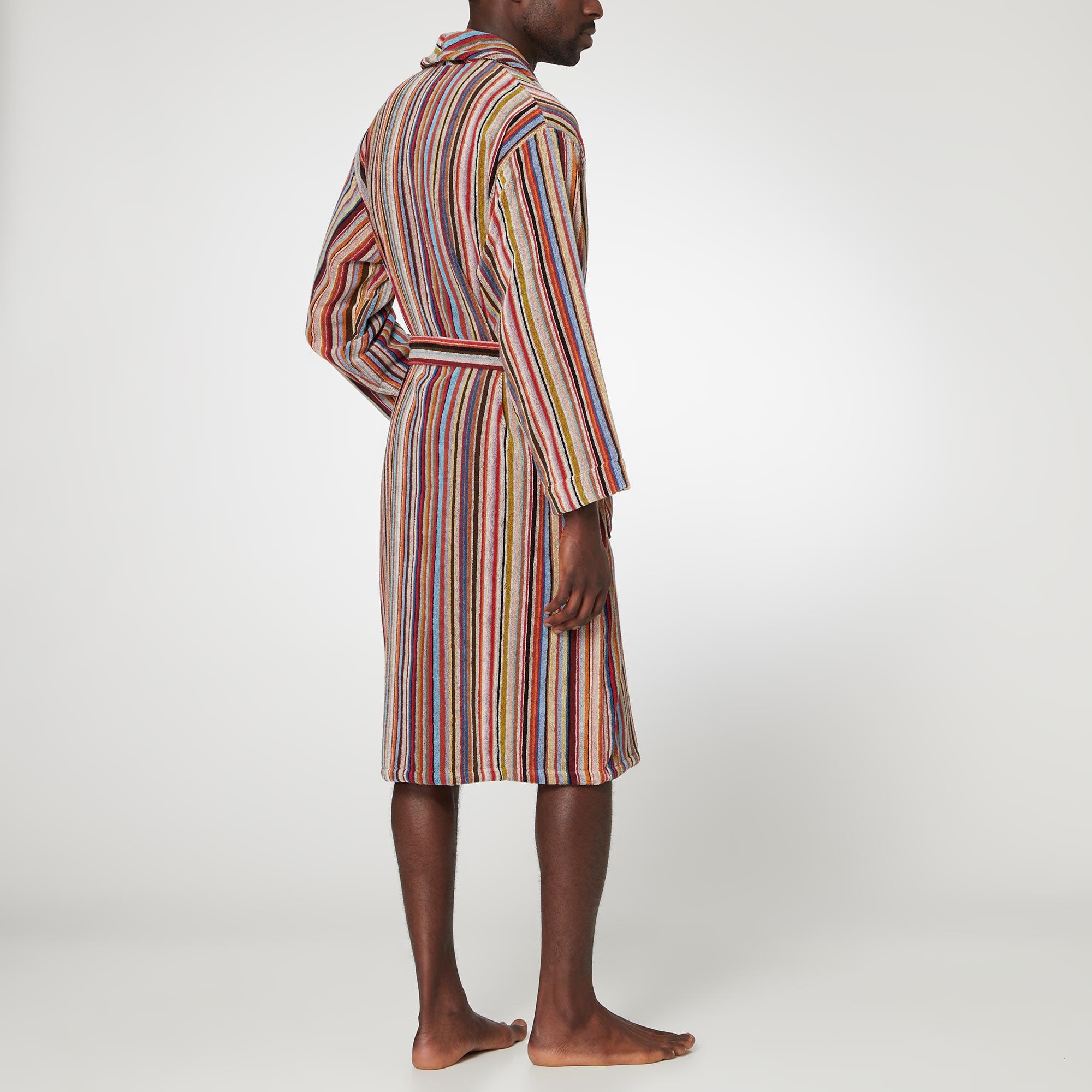 Artist Stripe Dressing Gown